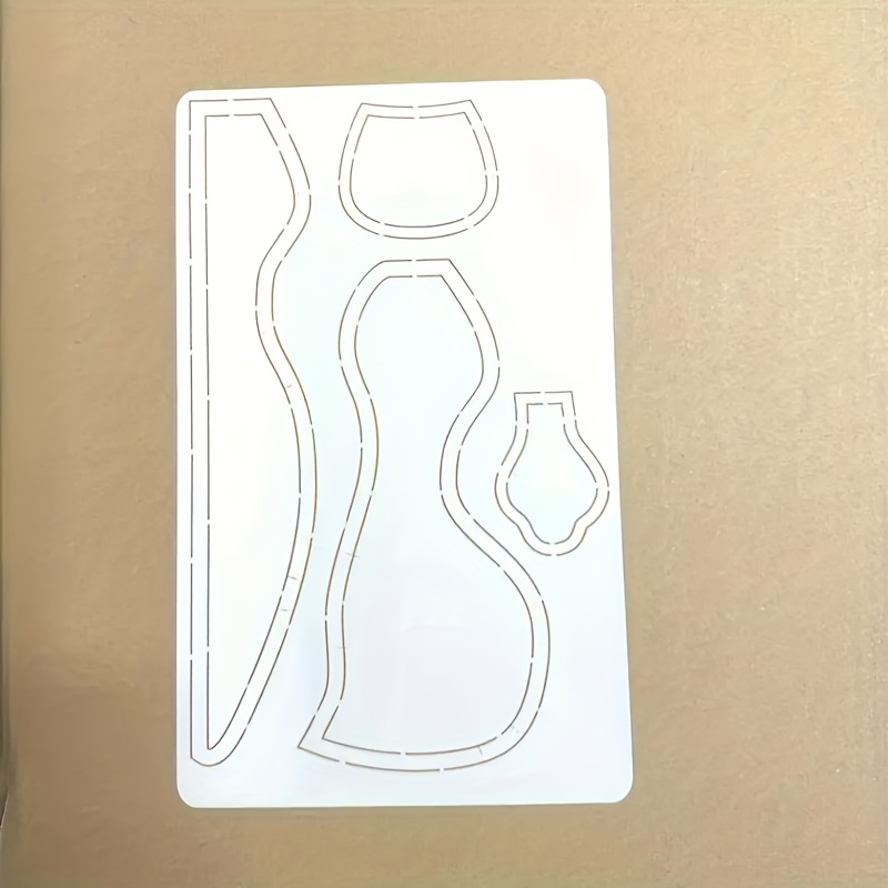 Platypus Mini Sewing Template Ruler, Sewing Template Transparent Pre-cut Quilting Template Free Piecing