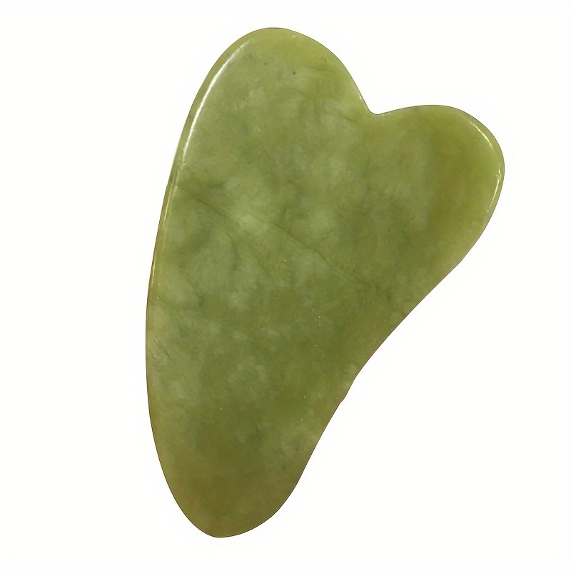 

1pc Natural Gua Sha Massager, Facial Meridian Scrapping Tool, Traditional Chinese Therapy, Skin Rejuvenation, Handheld Size