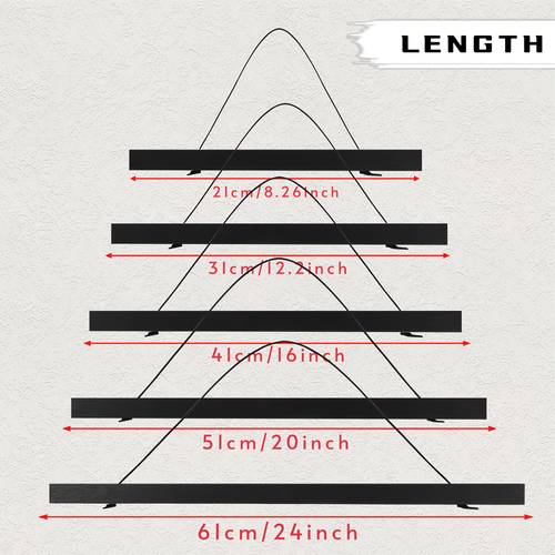 1pc magnetic poster hanger frame 12 2inch black wooden picture frames suitable for scrolls diamond painting map canvas wall decor ideal gift for thanksgiving and halloween no punching required without picture