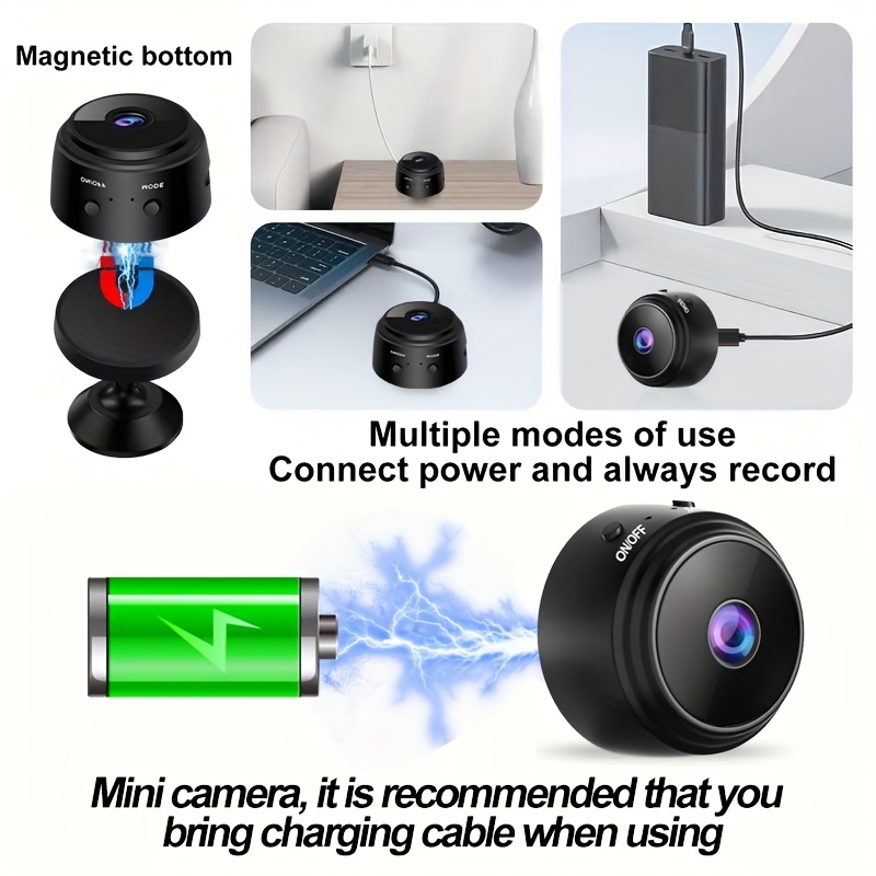cámara de seguridad inalámbrica  , monitoreo inteligente wifi de 2.4ghz para interiores/exteriores, acceso a través de la aplicación móvil en cualquier  , asistente  , cámara inalámbrica para vigilancia   5