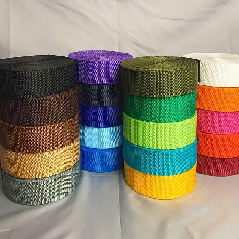 

10-yard Roll Of Polyester Webbing Tape, 3cm Wide - Diy Bags, Canvas Crafts, Camera Straps & Fashion Accessories, Webbing Straps For Bag Making