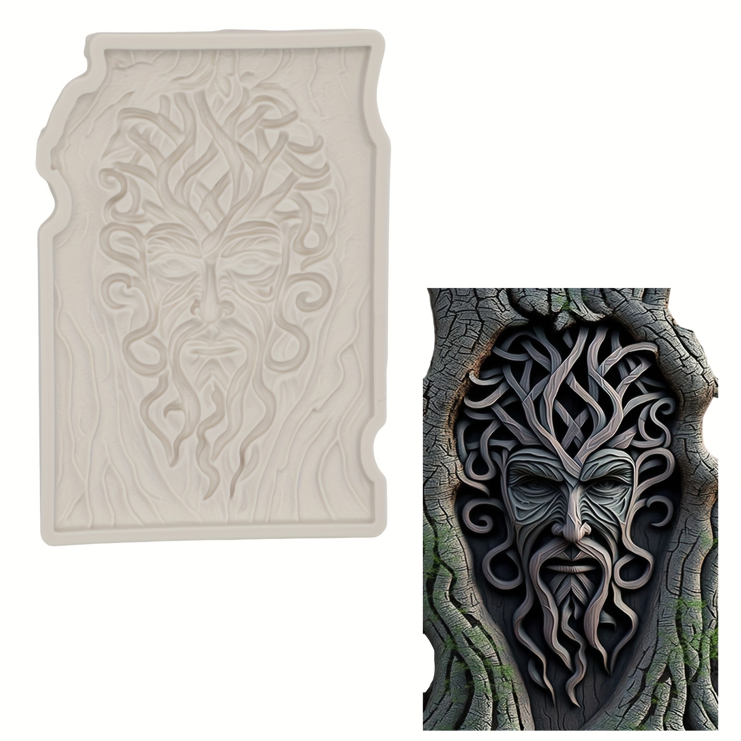 TEMU Silicone Mold, Resin Liquid, Clay Shaping Decorative Mold, Fondant Cake Chocolate Decorating Mold, Kitchen Accessory, Mold
