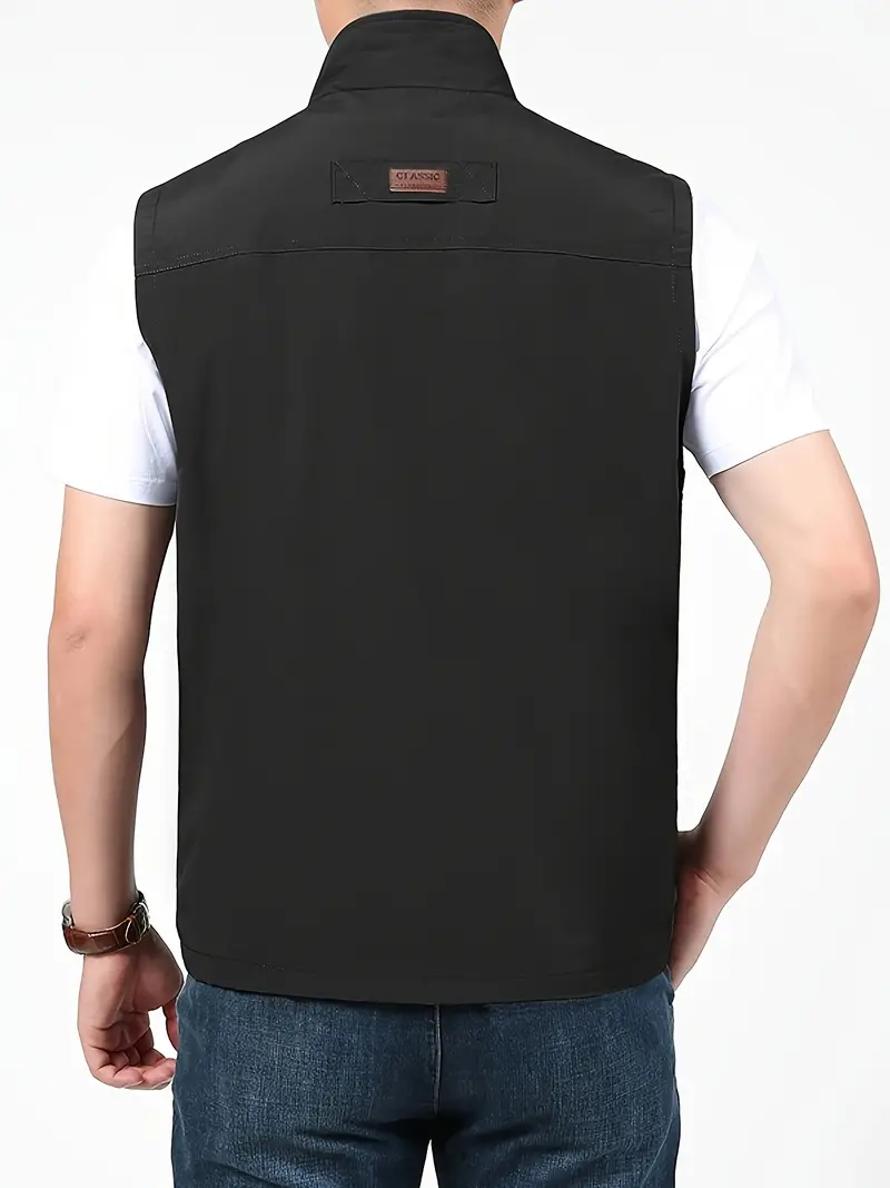 Men's Casual Outdoor Multi pocket Vest Quick dry Utility - Temu