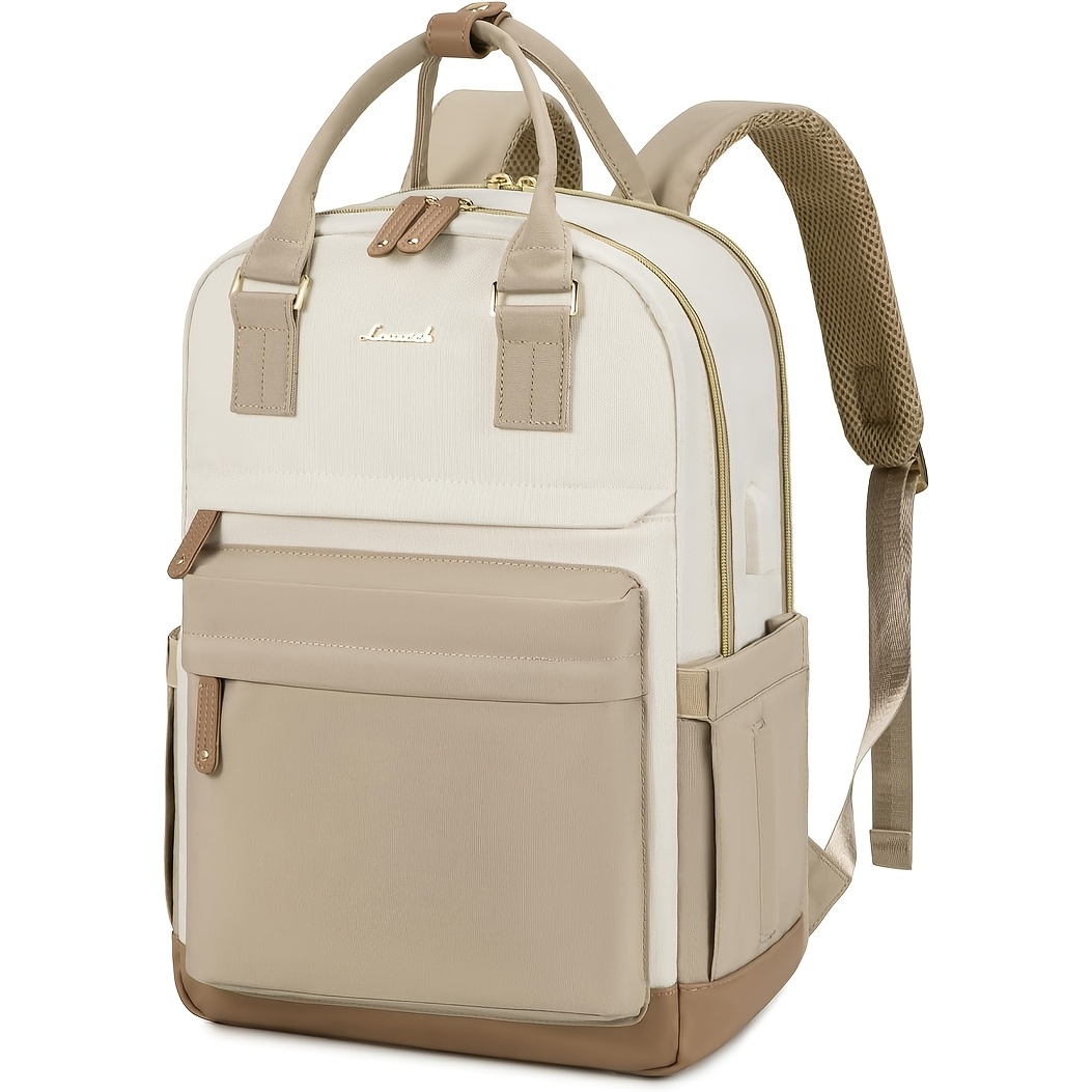 Image of Lovevook Women's Travel Laptop Backpack, 15.6 Inch Anti-theft Laptop Bag, Fashionable Computer Backpack Handbag For Teachers And Nurses Work