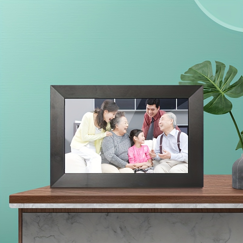 TEMU Photo Frame 10-inch Wifi Digital Photo Frame Share Pictures And Videos Via Appauto-rotate Suitable For Portraits, Landscapes, Home/office