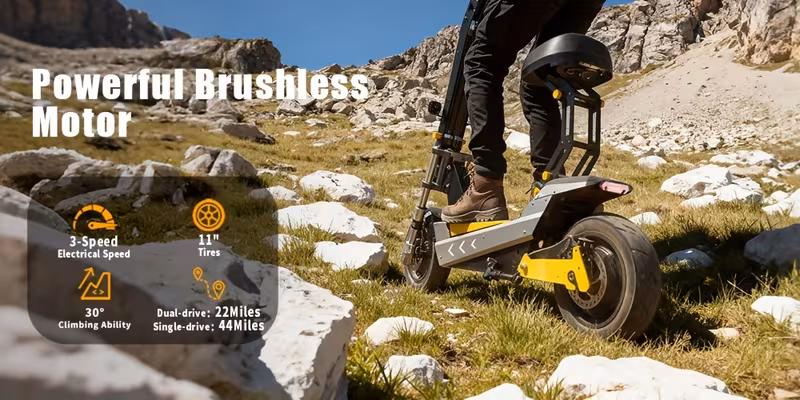 adult electric scooter, 60v35 -speed range of approximately 75 miles, 11 inch tires with seats, multiple hydraulic shock absorbers with a load capacity of 300 , front headlights, foldable, lcd display screen Product details 2