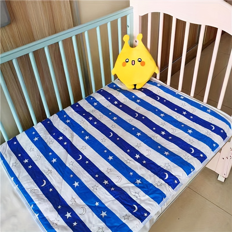 90cm 35in 70cm 27in baby waterproof diaper changing urine absorbent mat baby nappy changing pad soft reusable washable mattress pad boys details 2