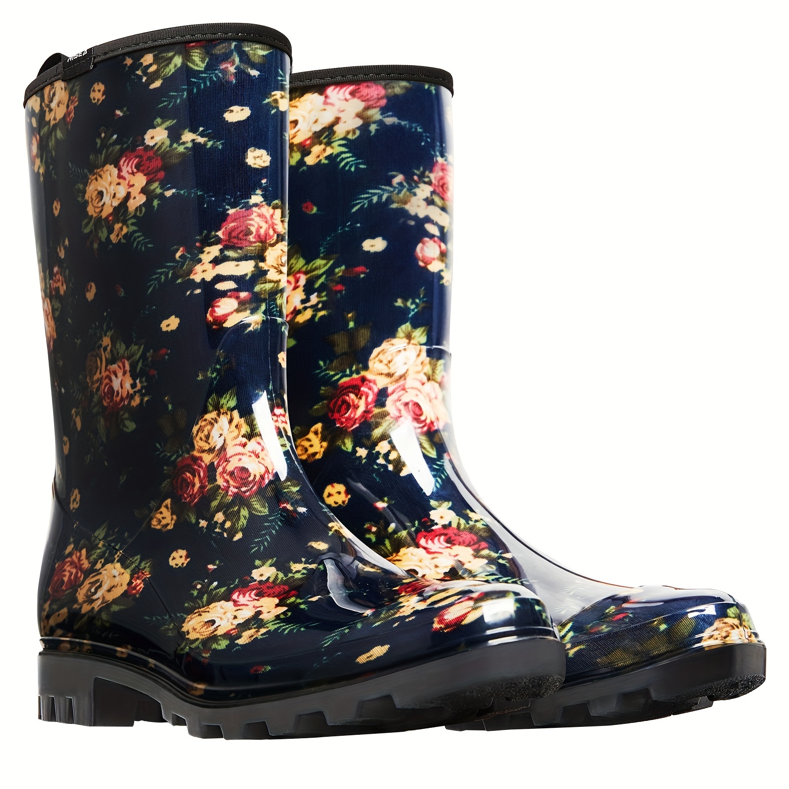 

Hisea Women's Rain Boots Waterproof Mid Calf Garden Boots For Women