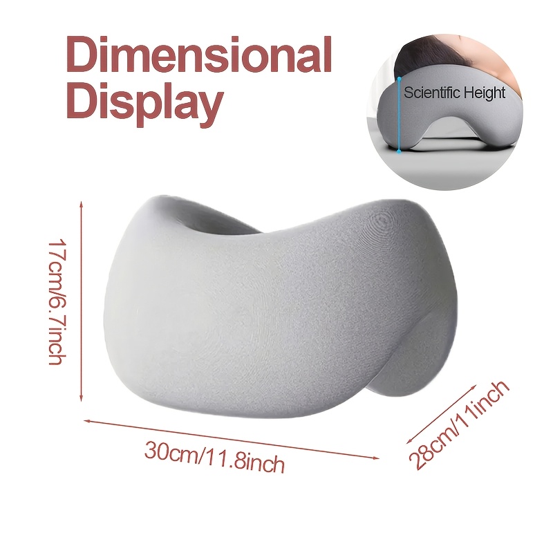 1pc Face Relax Pillow, SPA Salon Massage Hollowed Pillow, Nap Rest Cushion Massage Pillow, Removable And Washable