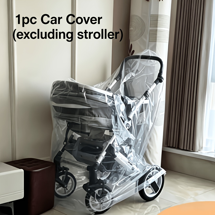 TEMU Plus Size Trolley Transparent Dust Cover, Trolley Moisture-proof Protective Cover, 120cm X 160cm (47.24