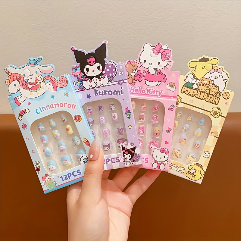 Image of Nail Stickers Set Cute Nail Stickers Detachable Nail Slices Suitable For Birthday Supplies, Gift Stickers, Etc