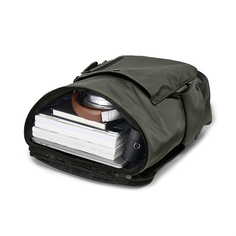 Stylish Casual Backpack for High School Students, Flip-Top Design