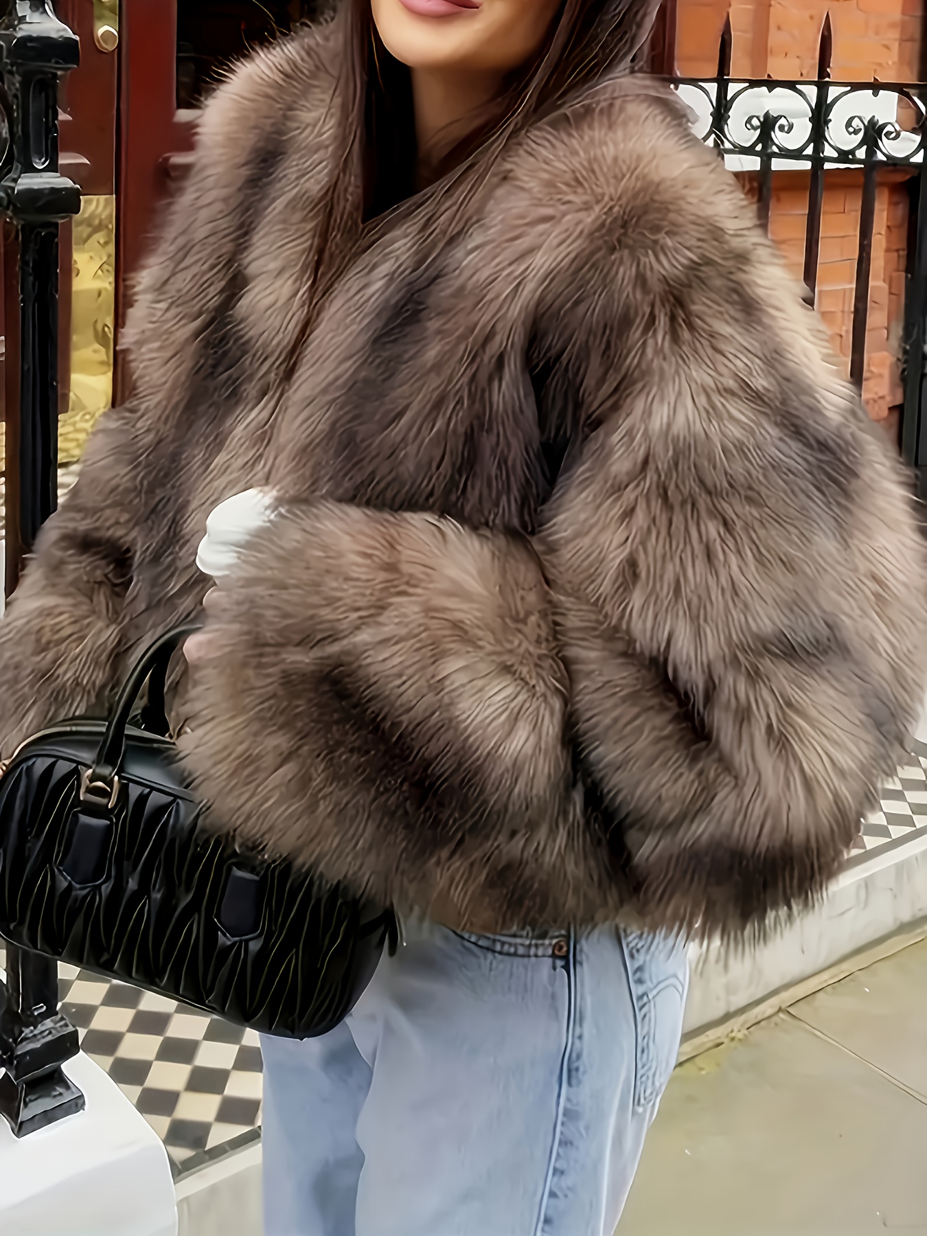 fur coats sold on Temu United States