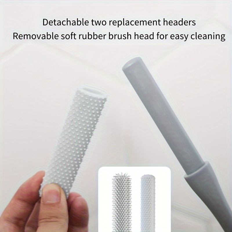 2 pack long handle toe brush set unscented manual   care scrubber portable shower   brush for toe cleaning and makeup application elderly   care tool no electricity or battery needed Product details 6