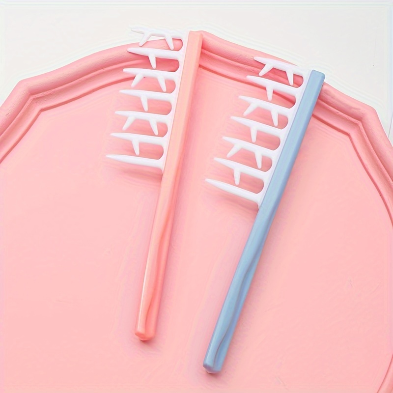 

1pc/2pcs Hair Root Fluffy Comb Hair Seam Comb Massage Hair Comb Wide Tooth Comb Styling Comb Hair Comb