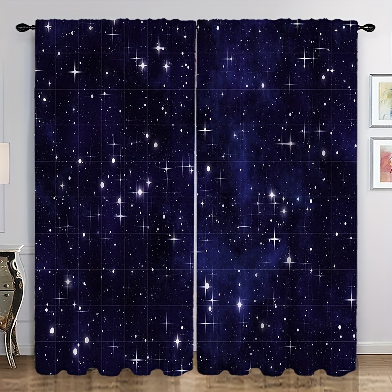 

Curtains - Polyester Panels, - Rod Drapes, , Decor, , -, - 2 Panels Set