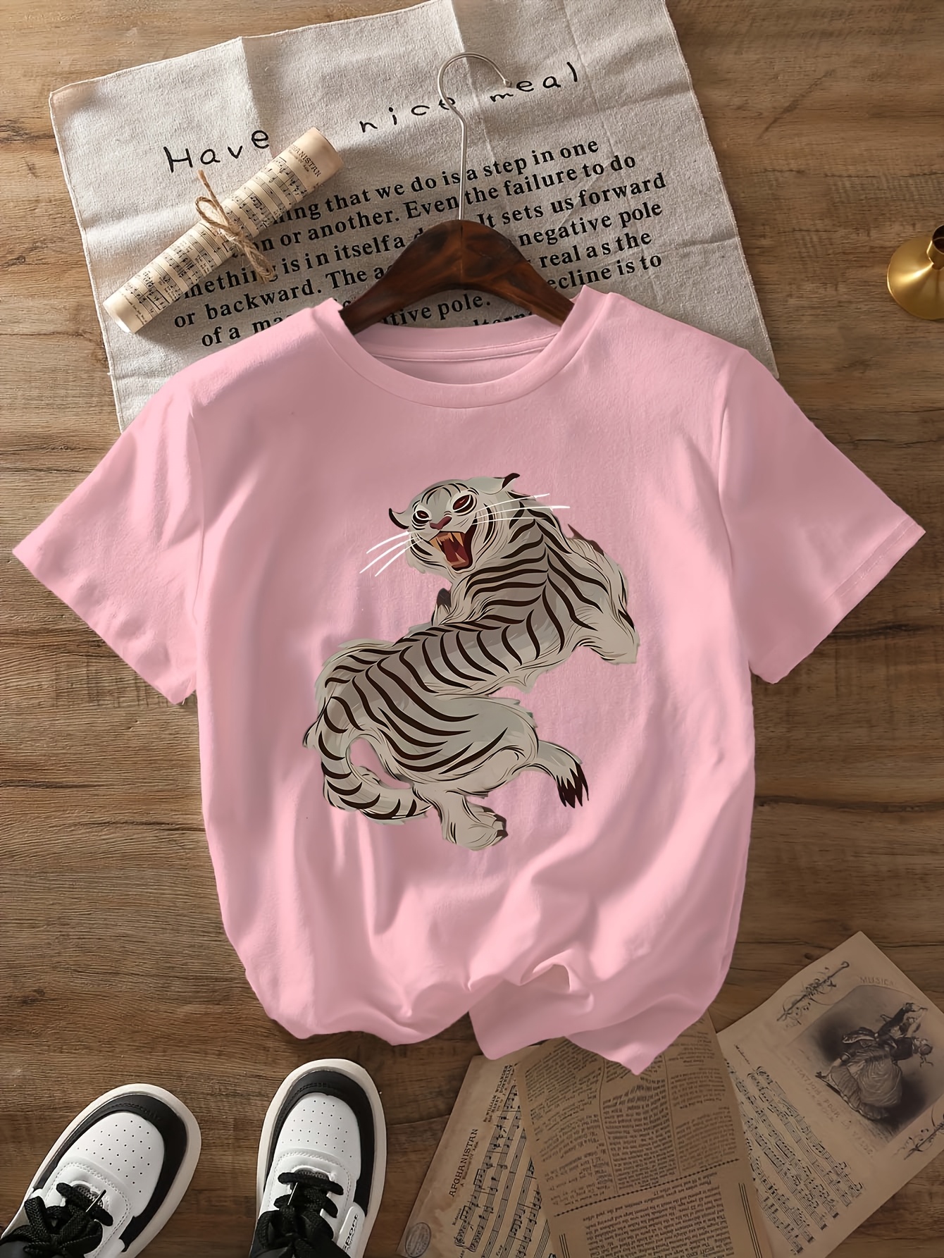 tiger shirt sold on Temu Canada