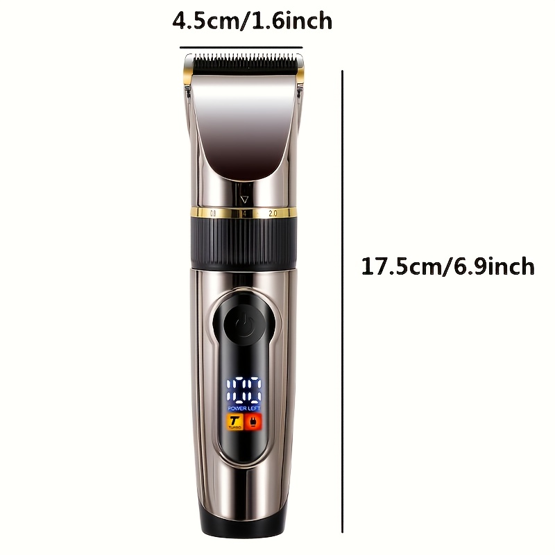 HATTEKER Grijze Elektrische Tondeuse