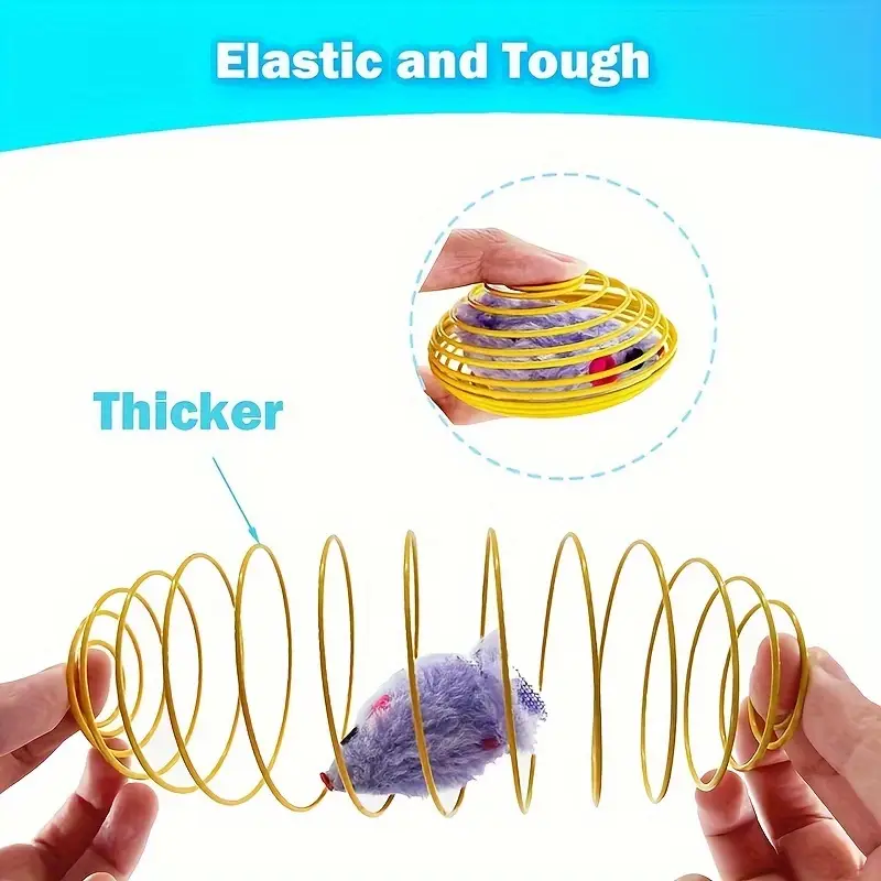 brinquedo de gato rato de pelúcia - sem bateria para gatinhos e gatos Detalhes do produto 1