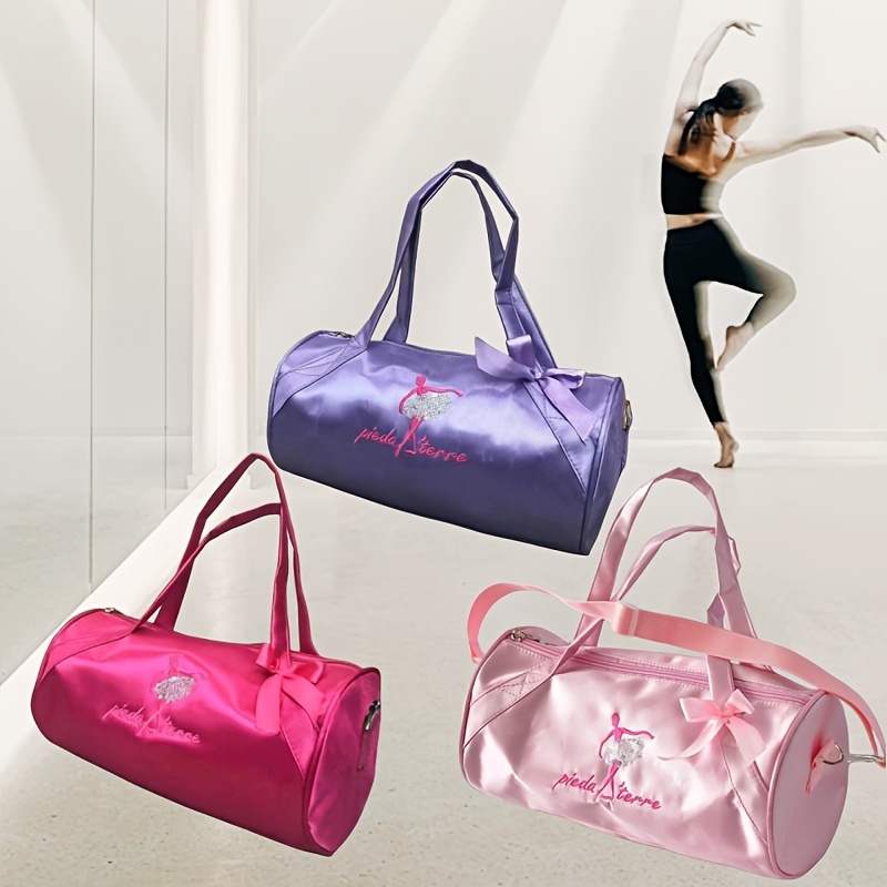 Dance Ballet Shoes Bag Sequin Duffle Bag Travel Bag Pouch - Temu