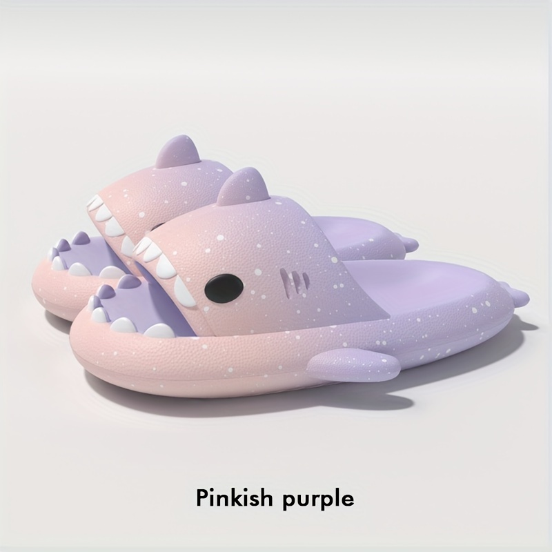 Image of Women's Rendered Starry Slippers, Thick Sole Height-increasing Anti-slip Home Couple Bathroom Slippers, Women Shoes