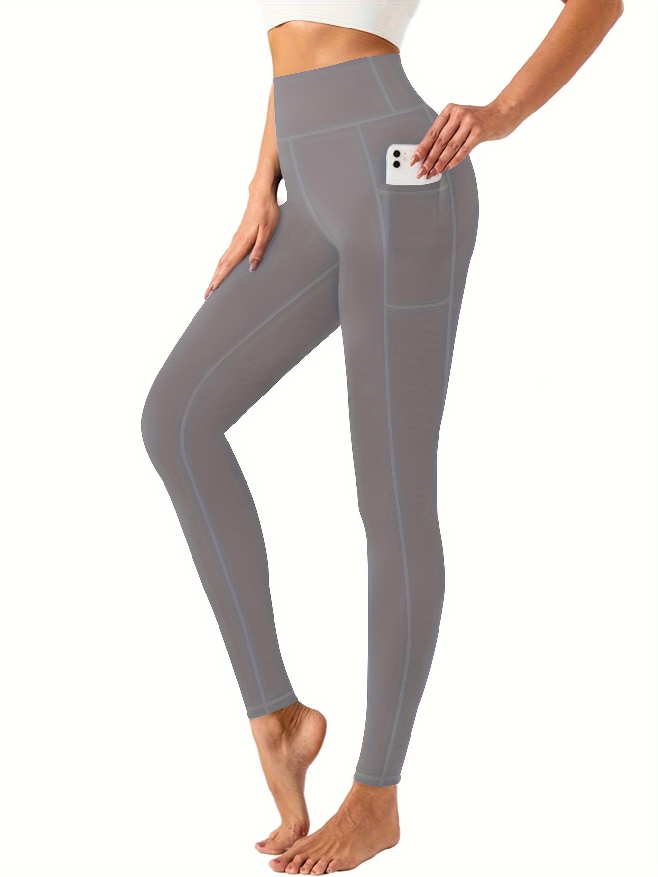 Compression Leggings Plus Size Running Leggings With Pockets Plus