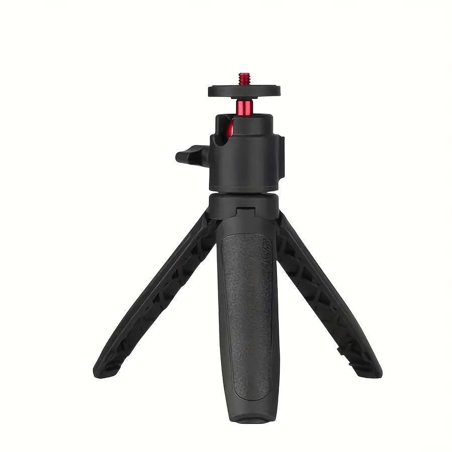 TEMU Portable Desktop Supports For Smartphones, Cameras, And Live Streaming Devices Featuring Compact, Expandable Tripod Extension Rods With Ball