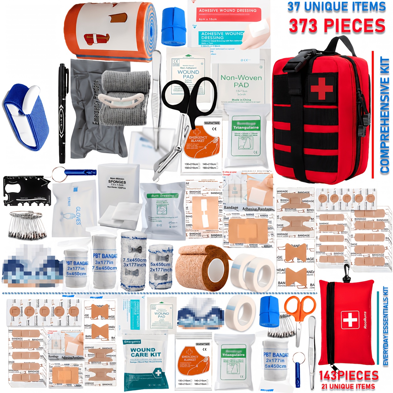 aid kit sold on Temu United States
