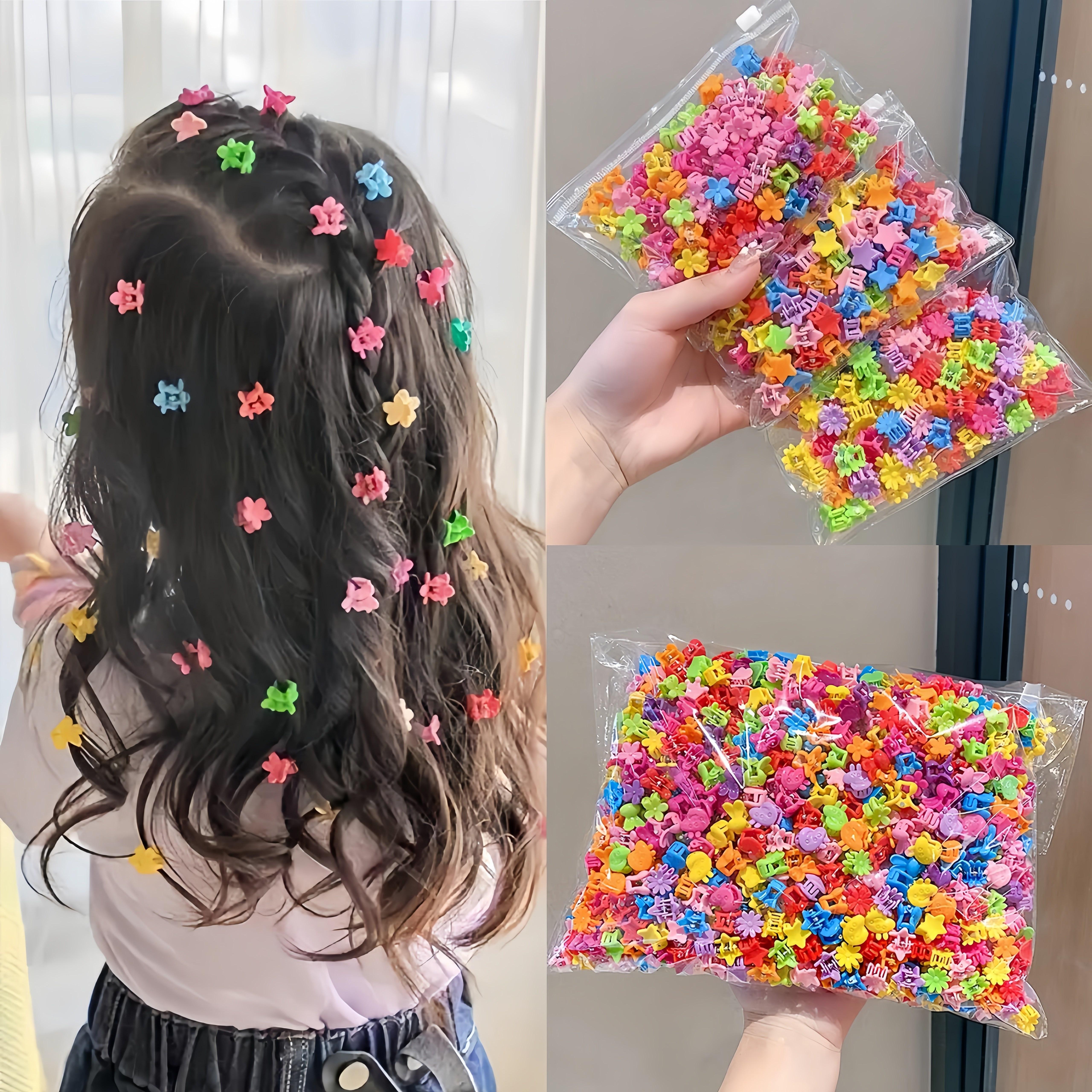 

30/50/100pcs Cute Clip Set Mini Cute, Sweet, Hair Accessories, Design And , Used In Festivals