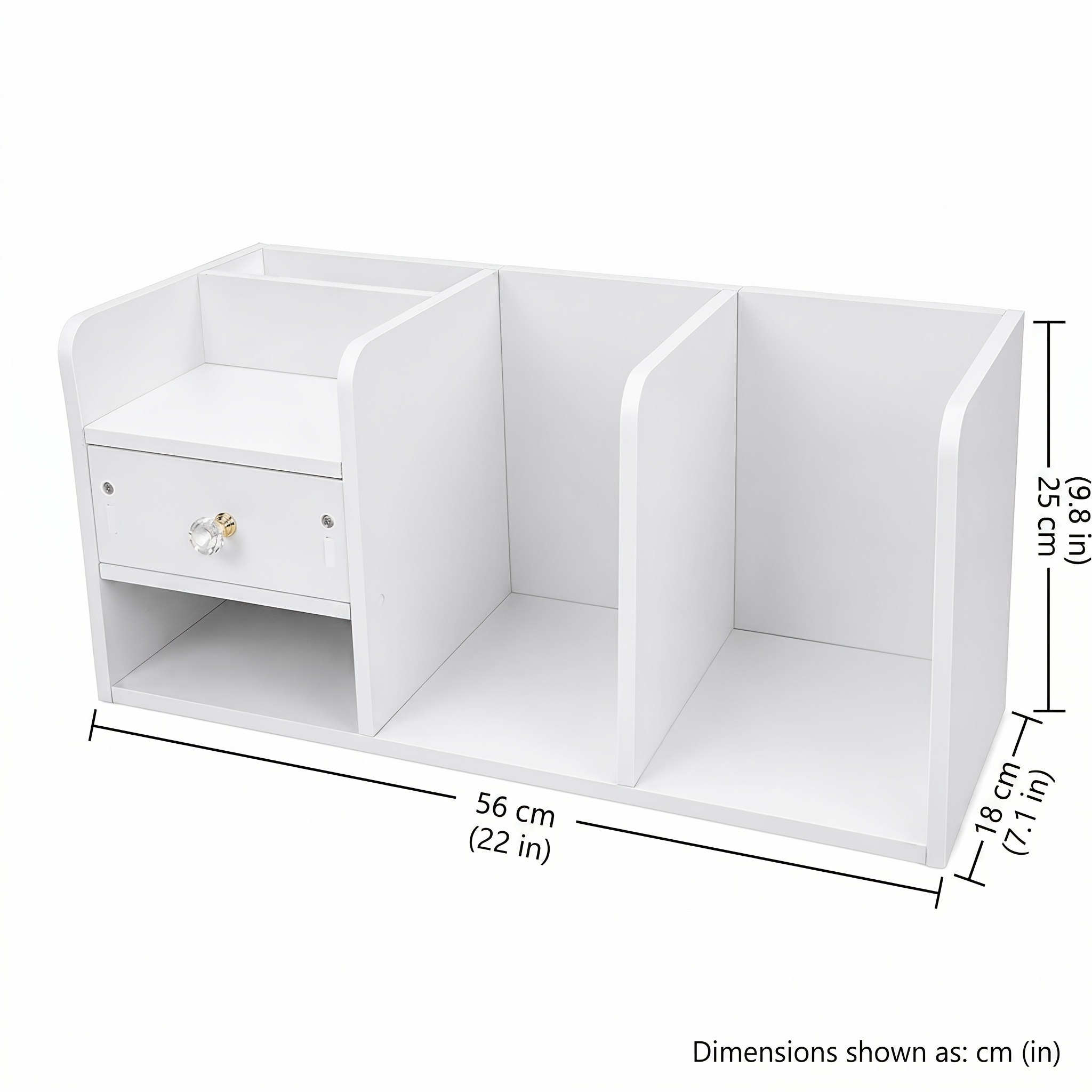 TEMU Étagère de bureau multi-couches Mini, étagère de bureau facile, rangement de bureau encombrant, étagère de rangement pour bureau à domicile,