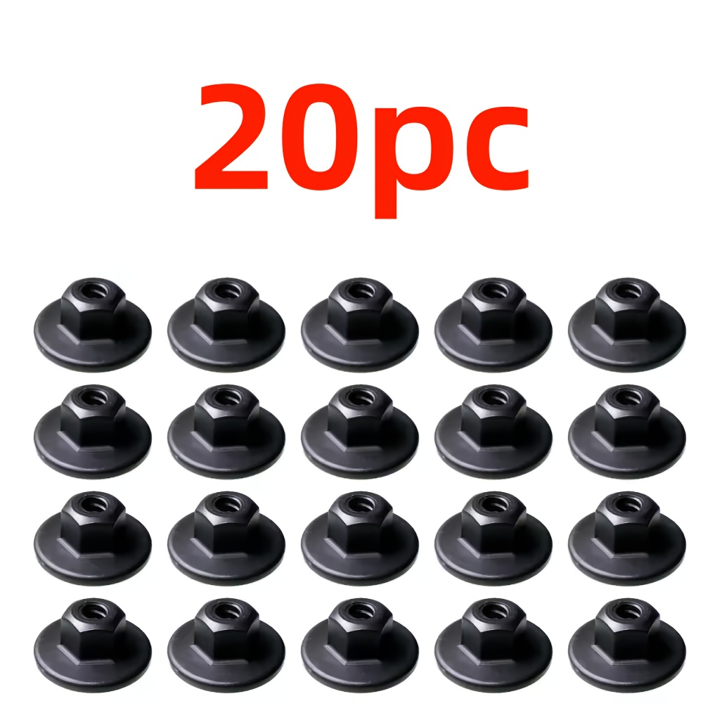 E-shop 20 Stück OE# 07147169847 Auto Radkastenbeschläge Spritzschutz Clips Chassis Stoßstange Schutzblech Befestigungen Geeignet für BMW X1 X3 X5 X6 Z4