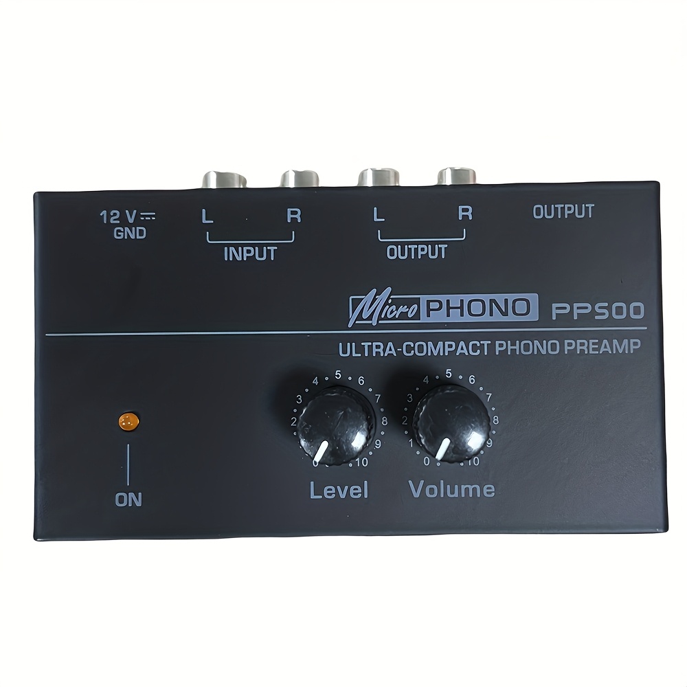 Amplificador Tocadiscos Preamplificador Phono Dual Gain