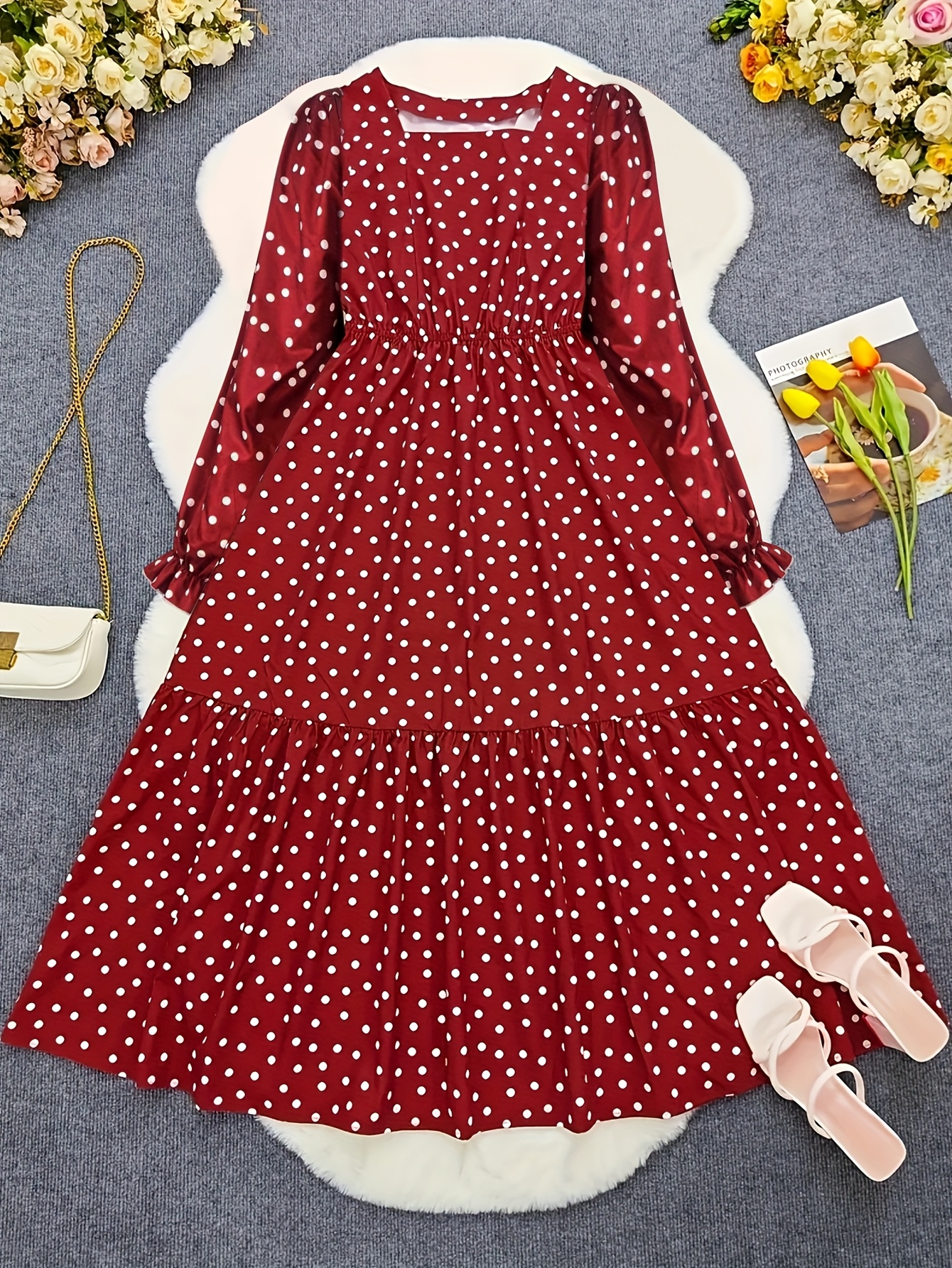 open lace back dress Amazon.com: Plus Size Red Gowns main image 1