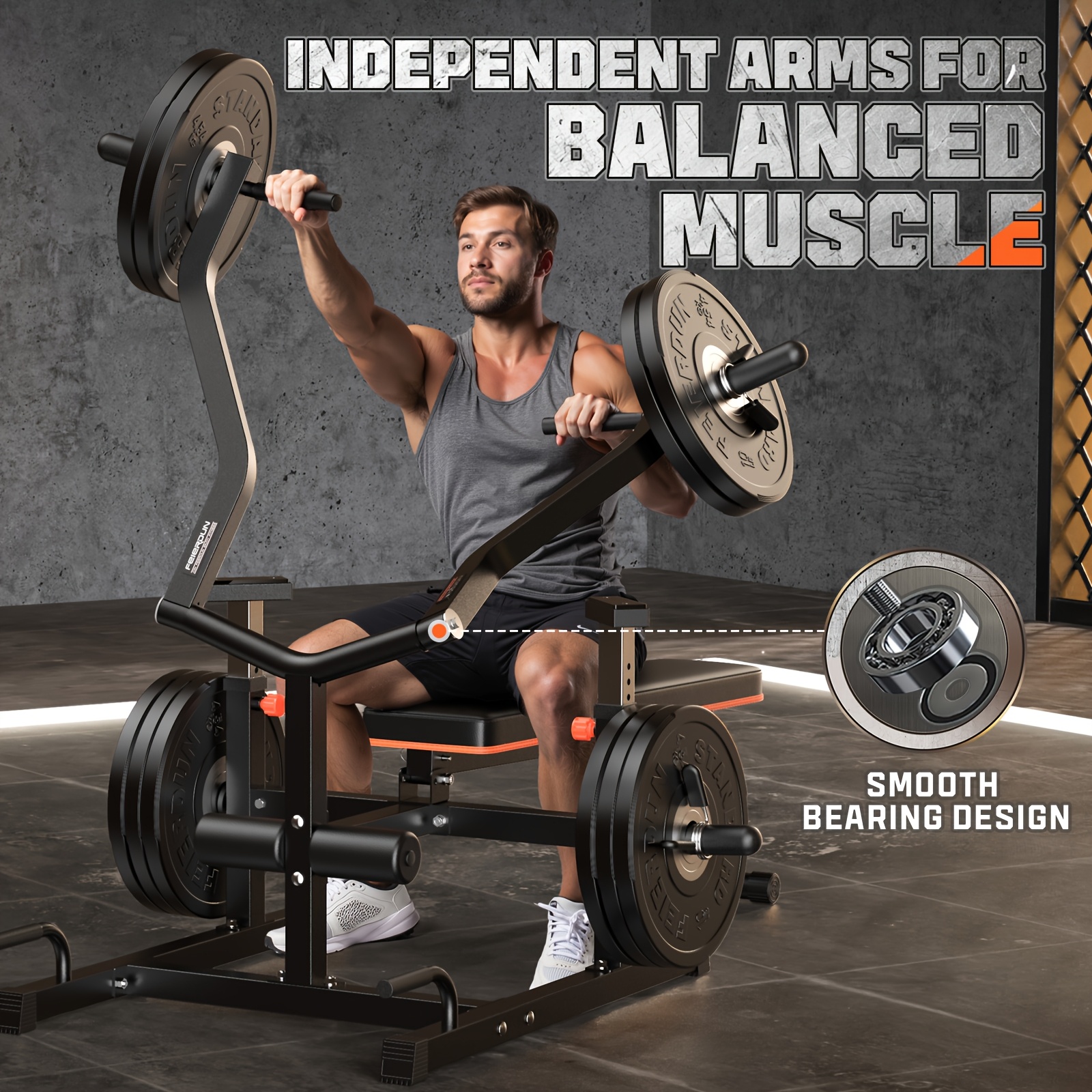 adjustable weight bench 900lbs load strength training bench Temu