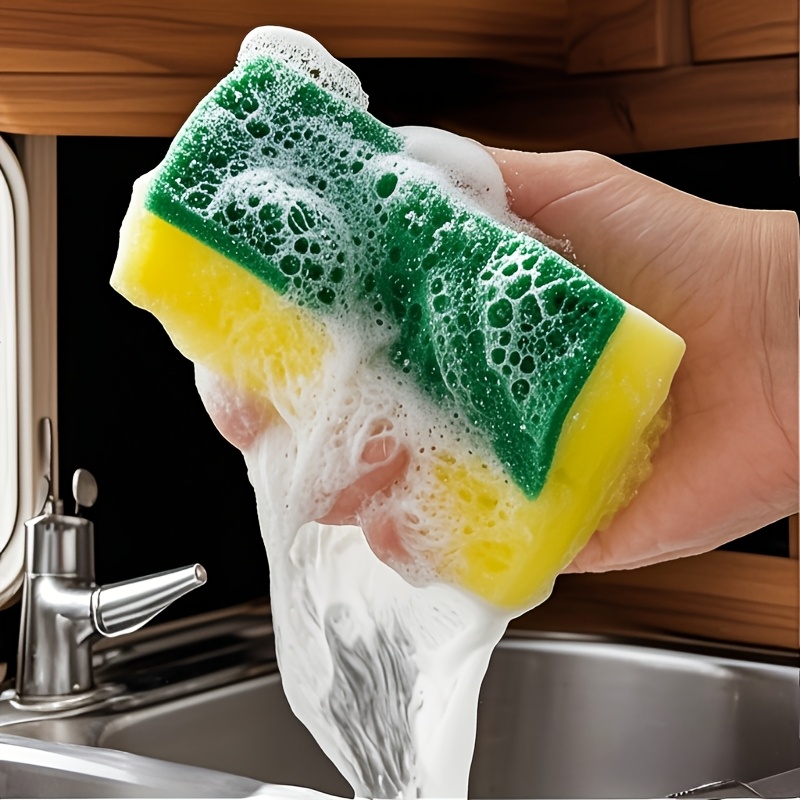 10 12 24pcs of high absorbent cleaning sponges   remove rust from spatulas   oil stains a   for home use a must have for     details 0