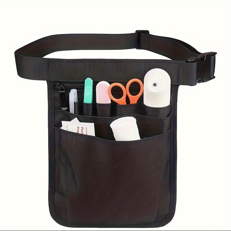 

Chic Fanny Pack - Adjustable Strap, Multi-compartment Organizer For Work & Travel