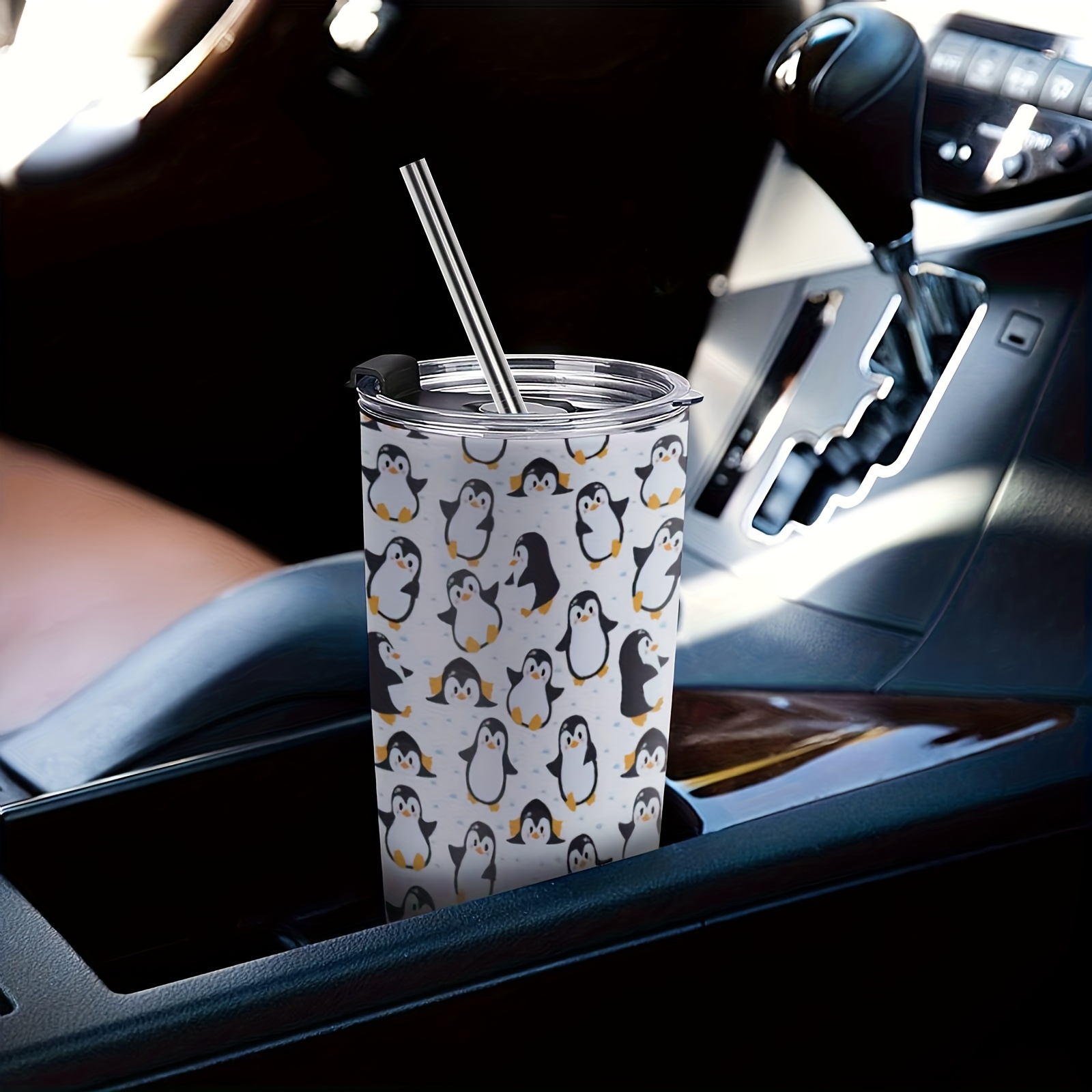 1pc 20oz cute penguin gifts men women tumbler cup gifts - Temu
