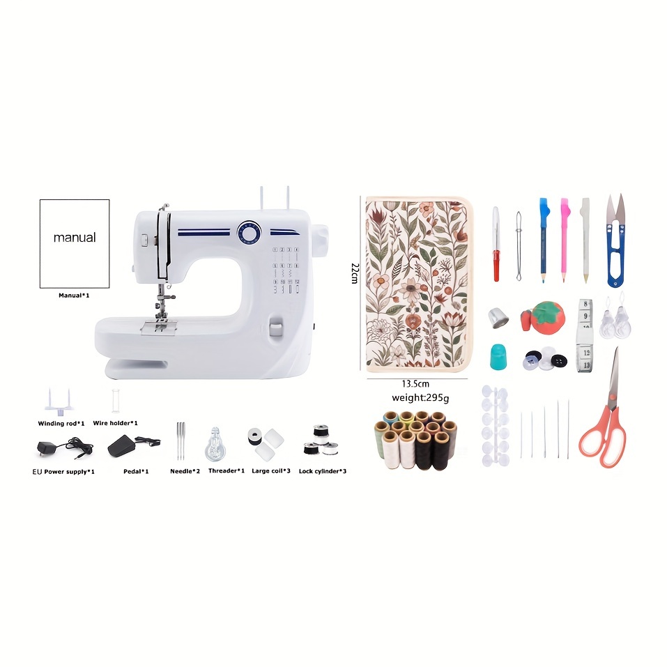 

Upgraded Sewing, 12 -in , 2 Double Thread Foot , Sewing For Adults