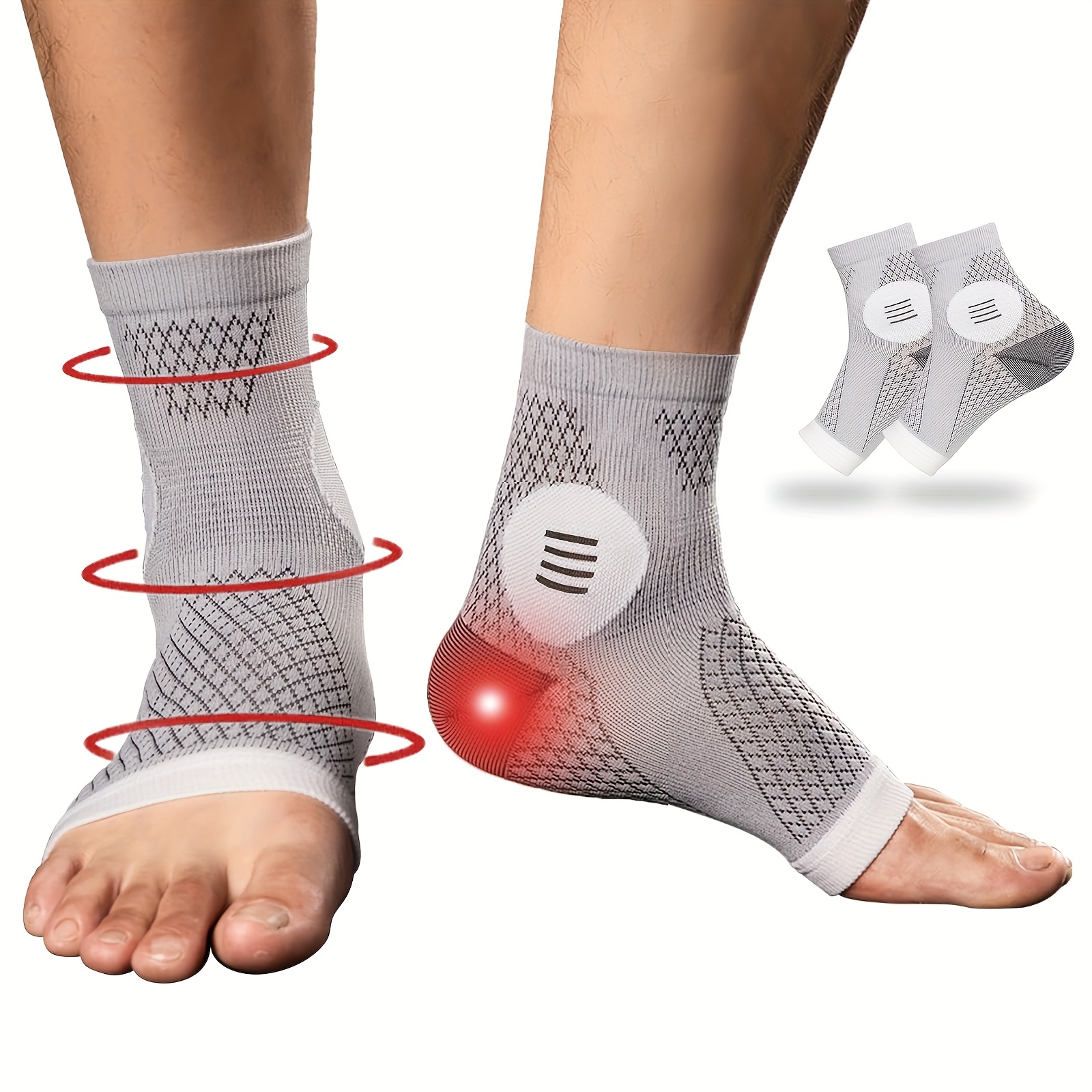 pair ankle compression sleeve open toe Temu