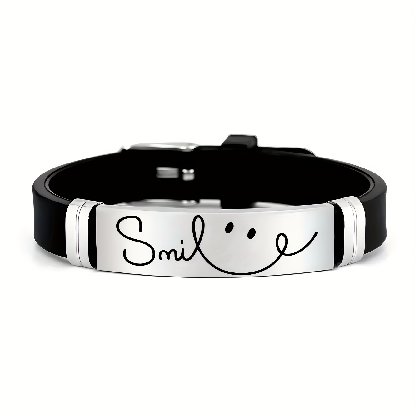 "smile" Daily Empowerment Jewelry, Positive Additions, Suitable For Men And Women' Wear