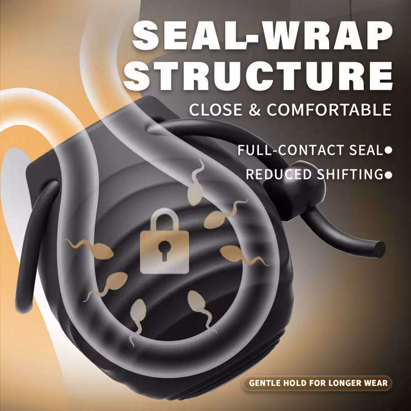 1pc vibrating rooster ring toys for men ring with 10 vibrations male toy for testicle stimulator for men s couple toys men toys for man male ring scrotum sleeve Product details 2