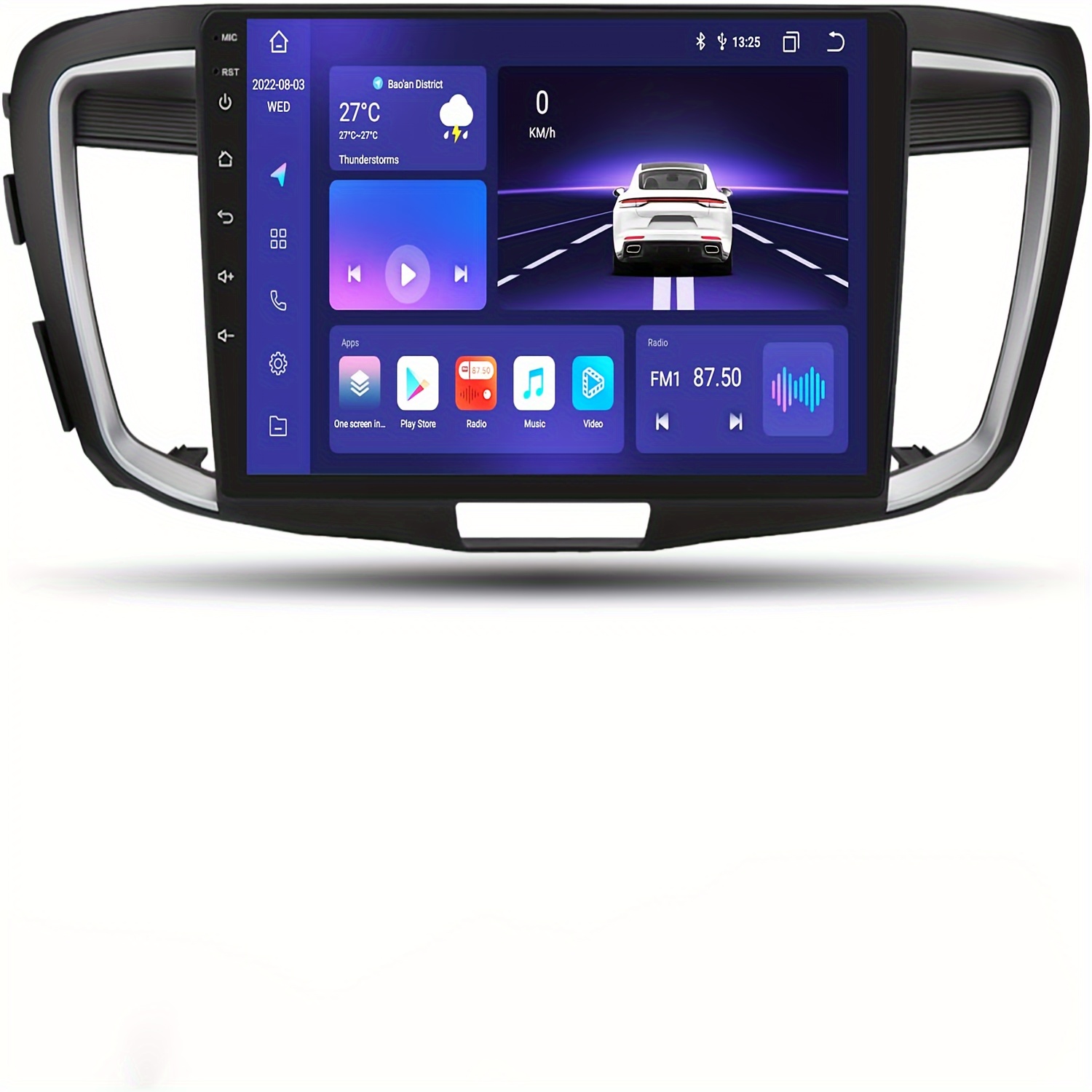 Vivid10 Honda Accord 2013 2014  2015 2016 2017 Car Stereo Carplay Android Auto PX6 4G+64G Android10  1280*720 DSP AHD Car Radio