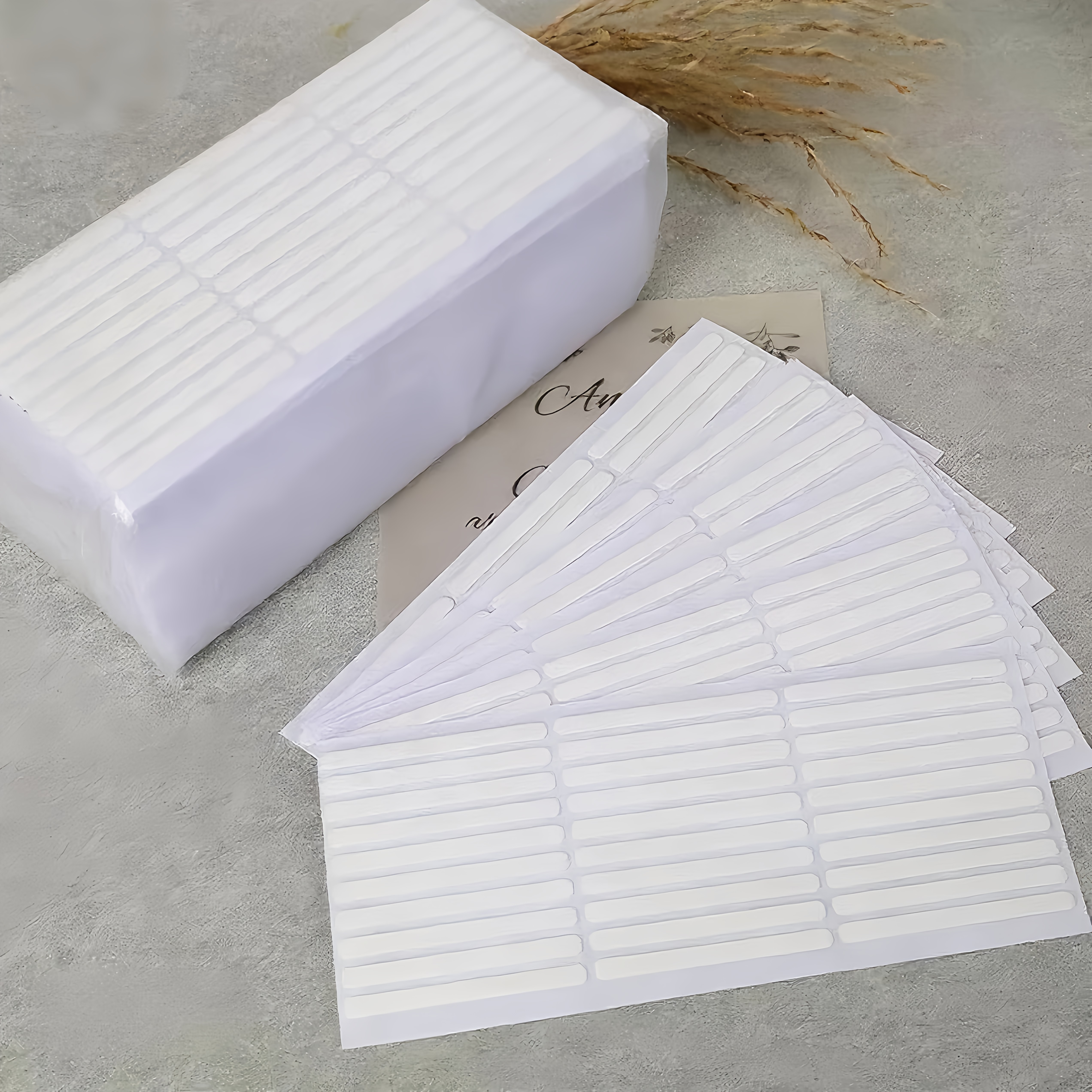 300 Sheets Transparent Double-Sided Nail Display Tape
