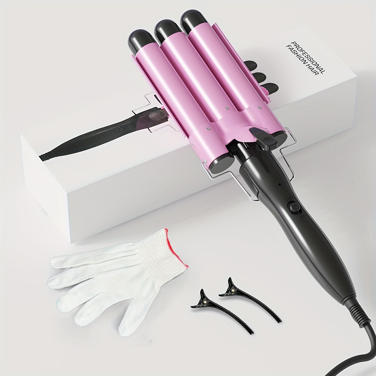 

1 /25mm, 3 Curling Iron, Mch Ceramicheating , 2 Heating, Ion , , Led Display, Modeling Shine, , For Women's