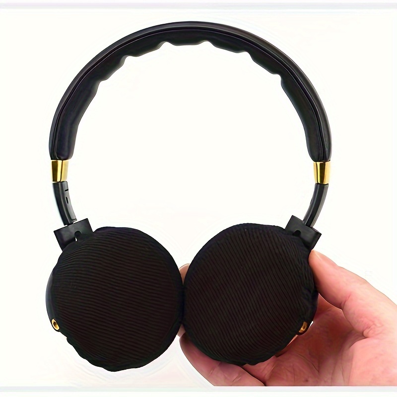 

1/ Stretchable Fabric Headphone Covers/washable Sanitary Ear Pad, Earcup Covers Fit Most On Ear Headphones 9-11cm Earpads