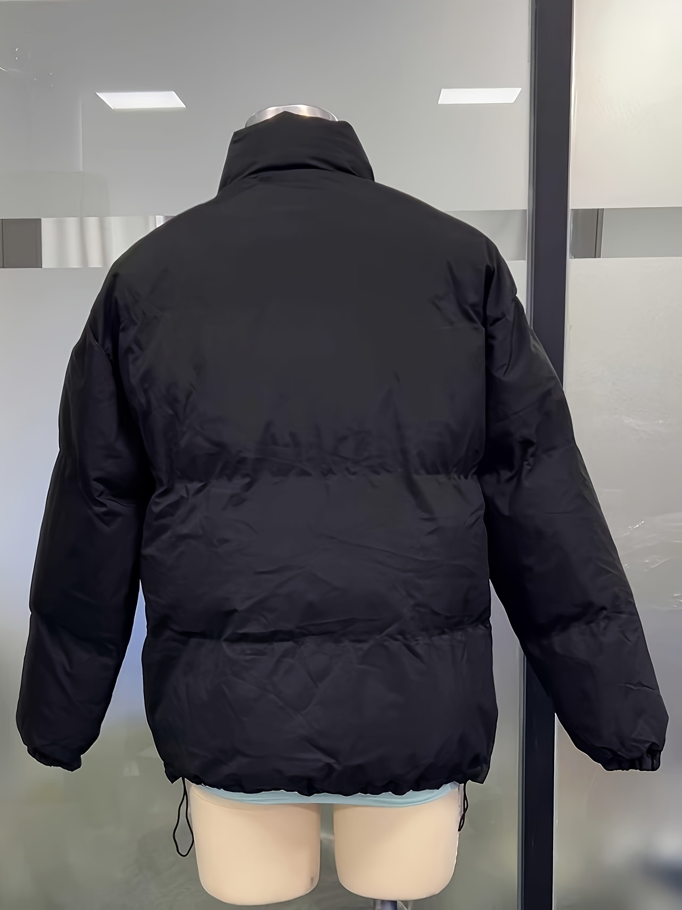 Winter Padded Custom Style Hoodless Outerwear, Comfortable & Warm