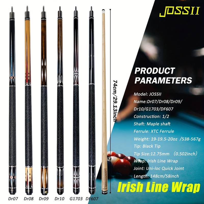 Stecca Biliardo Professionale Stecca Da Biliardo Lixada 48 Pollici - Legno 2 Pezzi Per Bambini E Principianti Biliardo Per Bambini