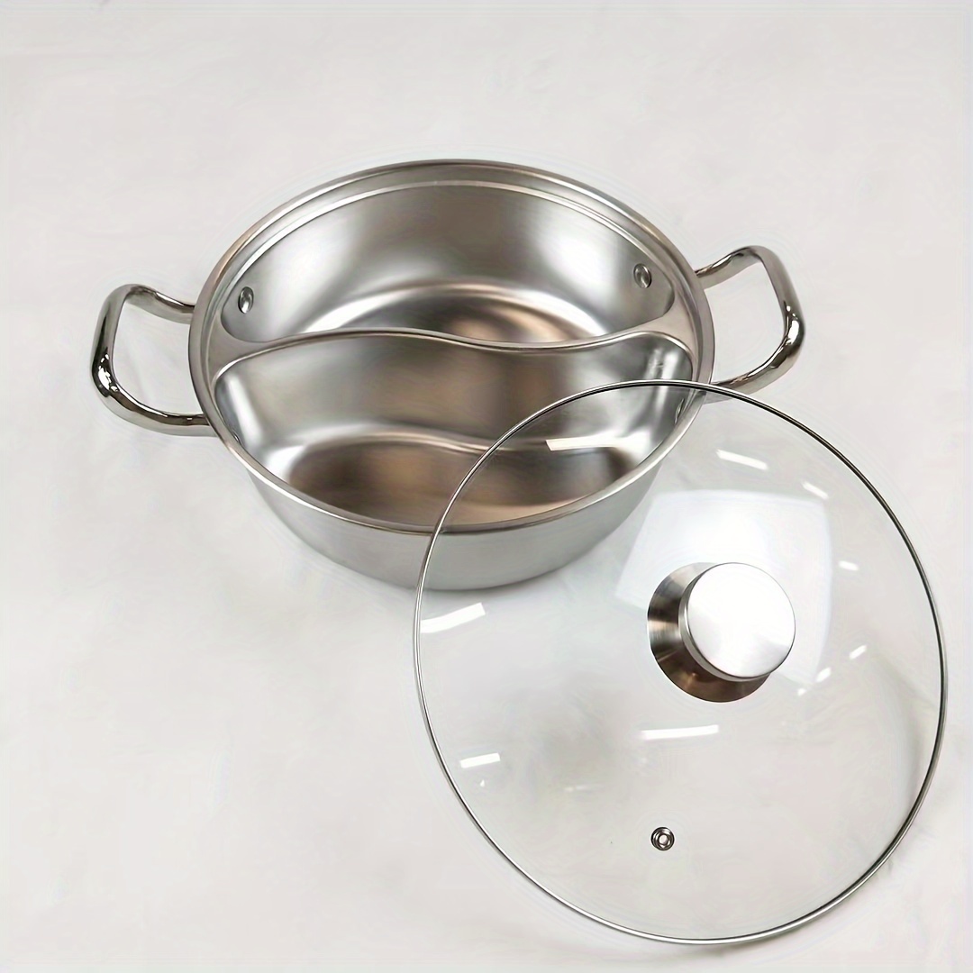 Hot Pot double casserole compatible divisé cuisinière ustensiles de cuisine  as