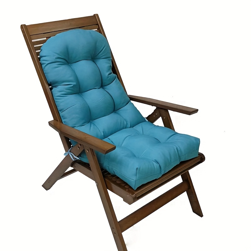 Image of Garden High Back Dome Chair Cushion 110 X 50 X 10 Cm - Suitable For Balcony, Garden And Indoor Use