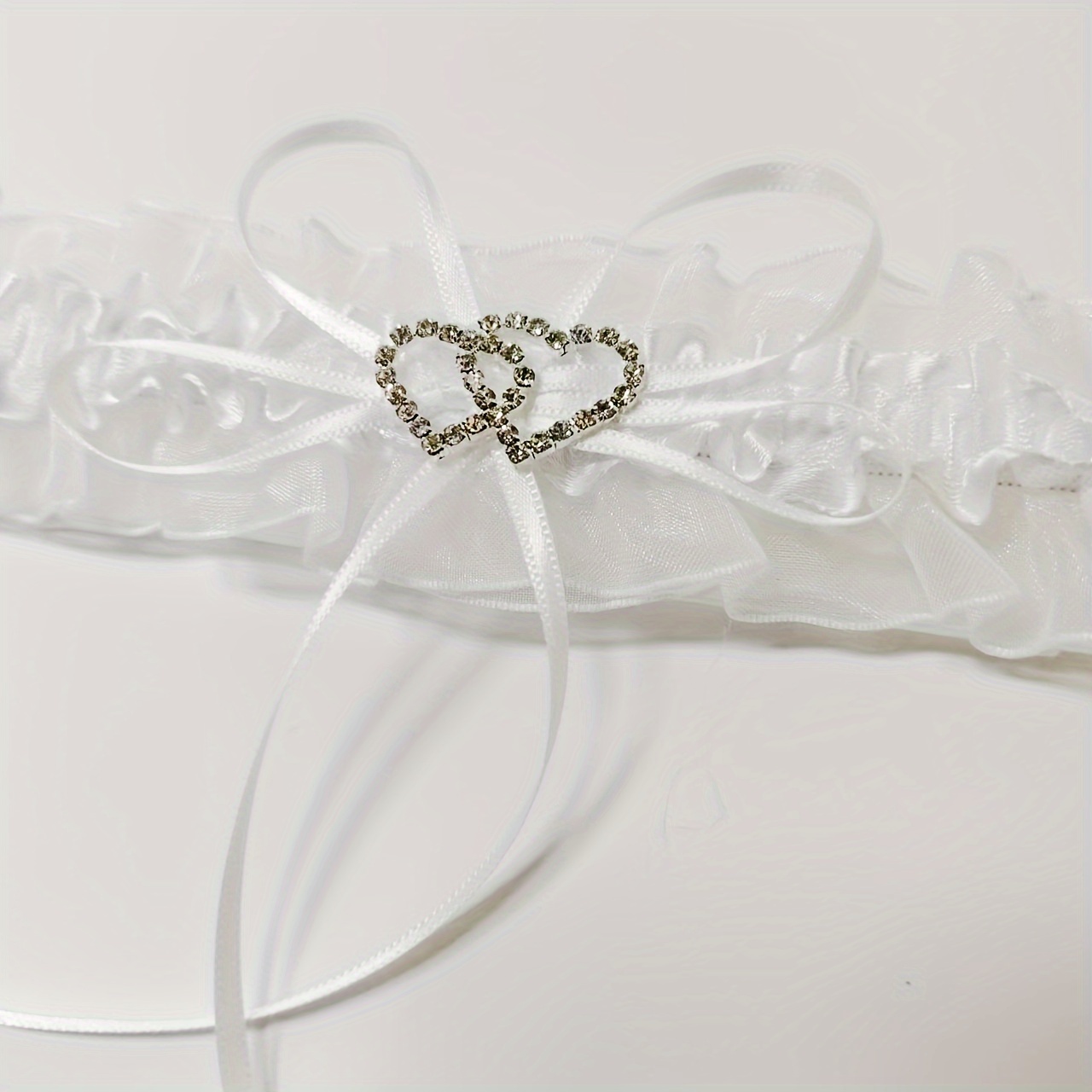 Image of 1pc Bride Elastic Leg Ring Lace Thigh Band Sexy Stocking Garter Wedding Dress Accessory Bride Bridesmaid Stockings Garter Belt